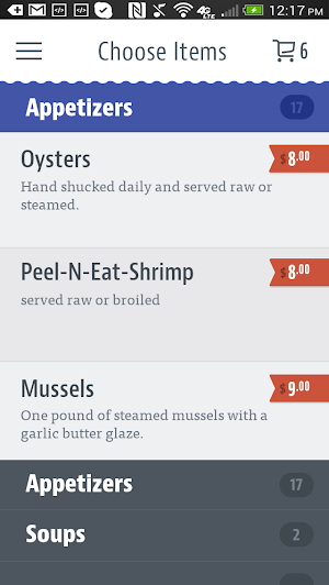 Shells Seafood Restaurant Screenshot 2