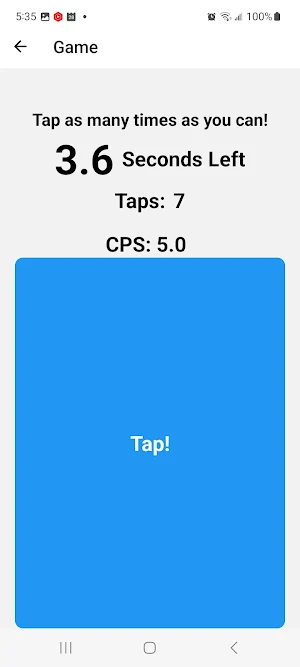 CPS Test Pro- Click Speed Test Screenshot 2