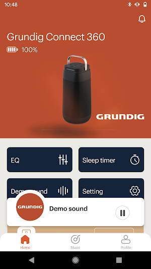 Grundig AudioHub Screenshot 2