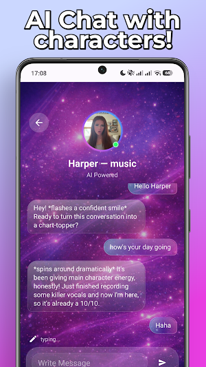 Harper Zilmer Fake Call & Chat Screenshot 2