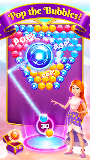Charmed Mansion Bubble Pop! Screenshot 2
