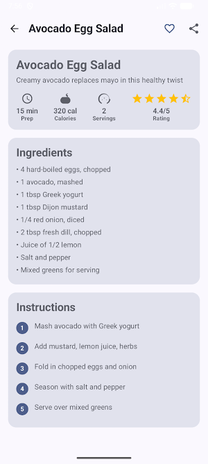 Salad Recipes Screenshot 2