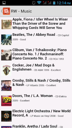 Readerware (Music) Screenshot 0