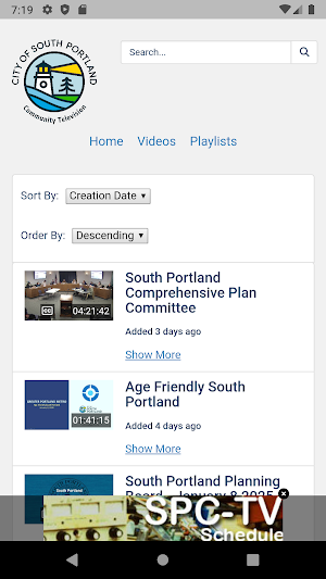 SPC-TV Screenshot 1