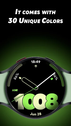 Pixel Analog - Watch face screenshot 2