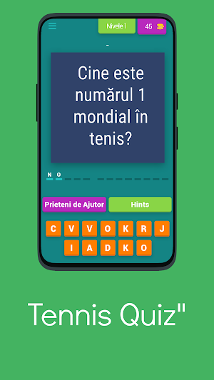 Tennis Quiz Screenshot 0