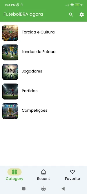 TV Brasil Futebol Ao Vivo Screenshot 1