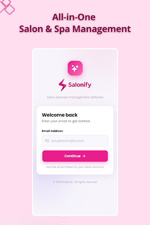 Salonify - Salon & Spa App Screenshot 0