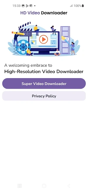 All Video Downloader App Screenshot 1