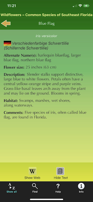 Southern Florida Wildflowers Screenshot 3