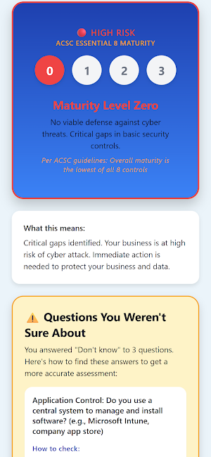 Aussie Cyber Check Screenshot 3