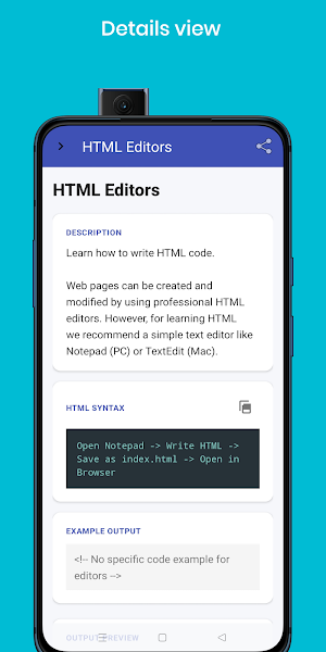 Learn HTML–HTML Tags & Example Screenshot 2