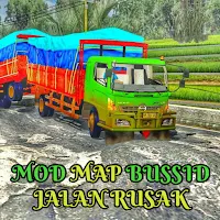 Mod peta Bussid Jalan Rusak
