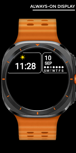 Night ver 32 - watch face Screenshot 2