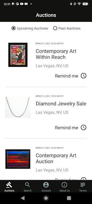 Robinhood Auctions Screenshot 0
