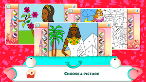 Pretty Princess Coloring Book Screenshot 0