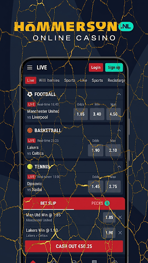 Hommerson Casino Screenshot 1