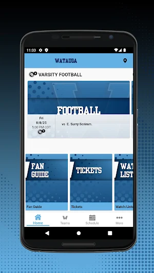 Watauga Pioneer Athletics screenshot 1