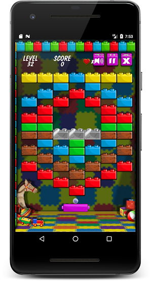 Bricks Breaker puzzle game 2018 Screenshot 1