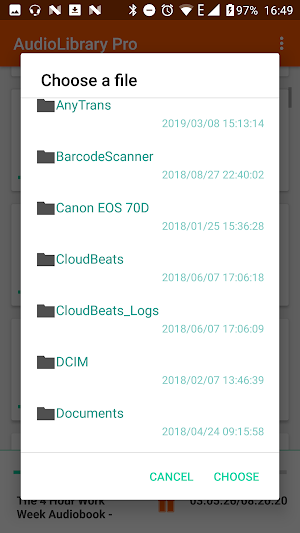 AudioLibrary Tracker Screenshot 2