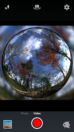 FishEyeVideo Screenshot 3