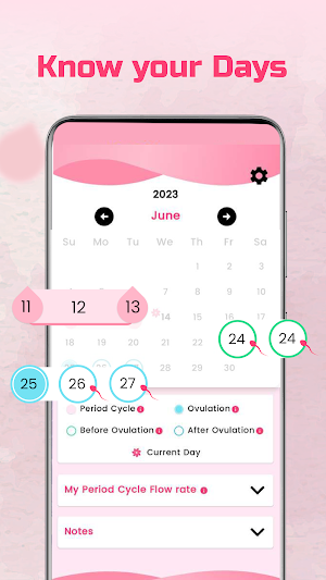 Ovulation | Periods Tracker Screenshot 0