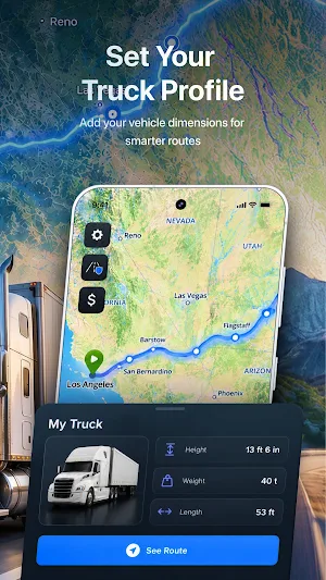 RouteXL: Smart Truck GPS Screenshot 1