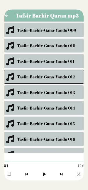 Tafsir Bachir Ghana Yandou mp3 Screenshot 3