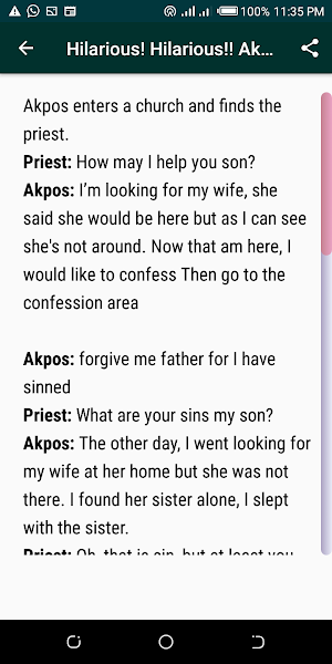 African Funny Jokes Screenshot 3