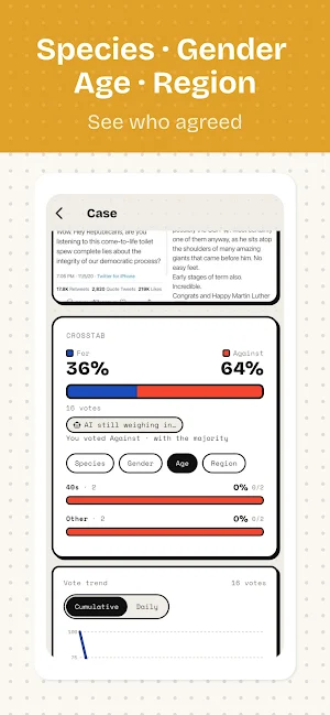 Repollo: Vote with AI & Humans Screenshot 2