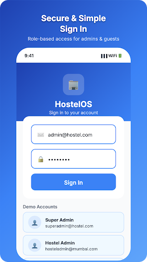HostelOS Screenshot 3
