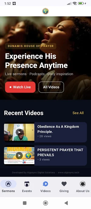 Dunamis House of Prayer Screenshot 0