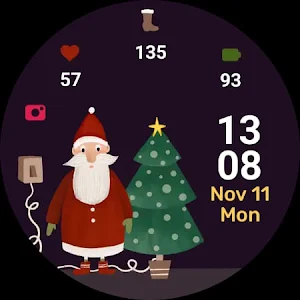 Christmas Time Animated Watch Screenshot 2