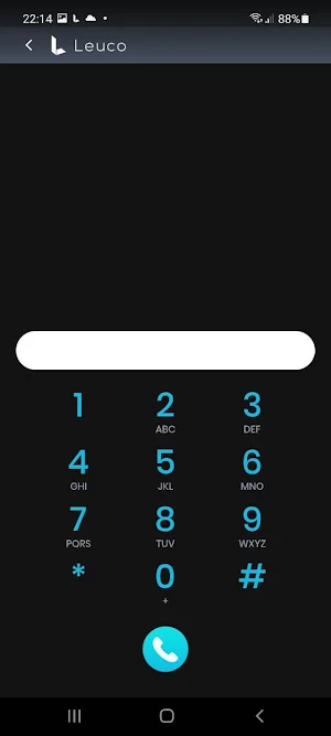 Leuco Softphone Screenshot 3