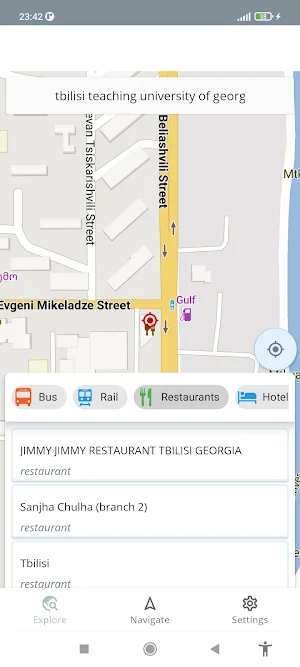 Georgia Offline Map Screenshot 0