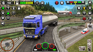 Euro Truck Driving Truck Games Screenshot 0
