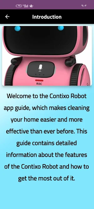 contixo robot guide Screenshot 1