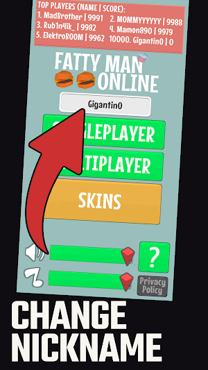 Fatty Man Online Screenshot 0