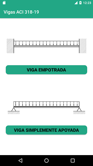 Diseño de vigas ACI 318 - 19 Screenshot 1