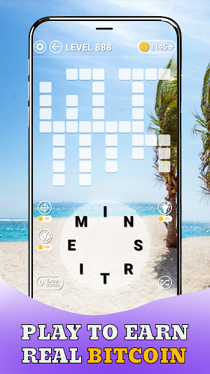 WordsToWin: Earn Real Bitcoin Screenshot 0