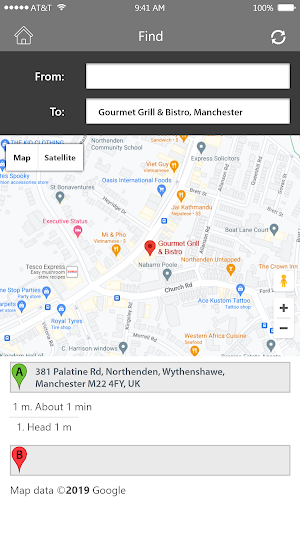 Gourmet Grill & Bistro, UK Screenshot 0