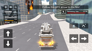 Fire Truck Driving Simulator Screenshot 0