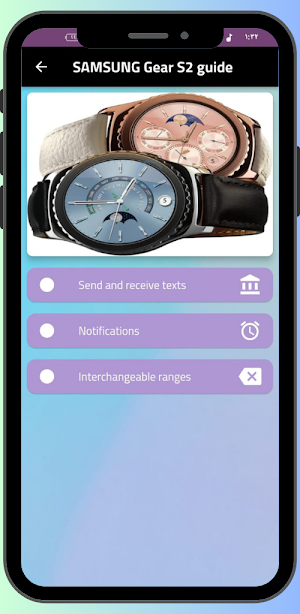 Samsung Gear S2 Guide Screenshot 1