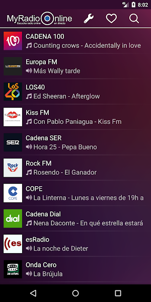 MyRadioOnline - España - Radios en español Screenshot 0