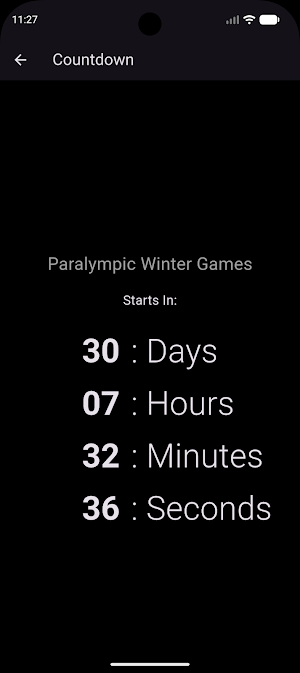 Winter Games 2026 Countdown Screenshot 3