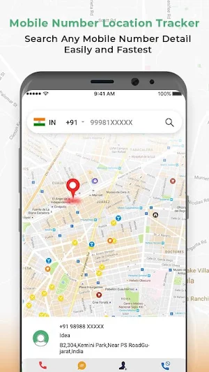 Mobile Number Location Tracker Screenshot 2