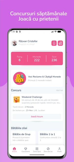 RaviQuiz - Trivia Romania Screenshot 0