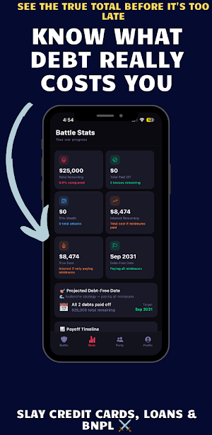 DebtSlayer — Debt Tracker App Screenshot 3