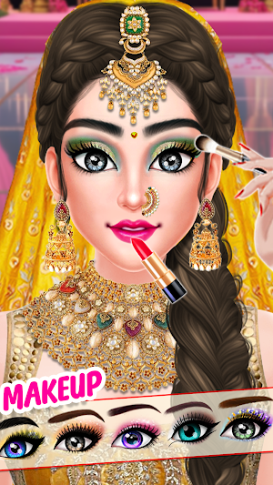 Indian Bridal Dress Up Games Screenshot 1
