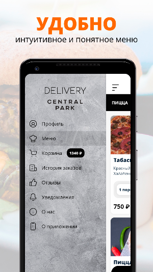 Central Park Delivery Screenshot 1